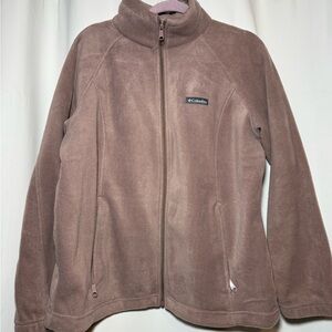 Columbia Women's Pink-ish Zip-Up Jacket